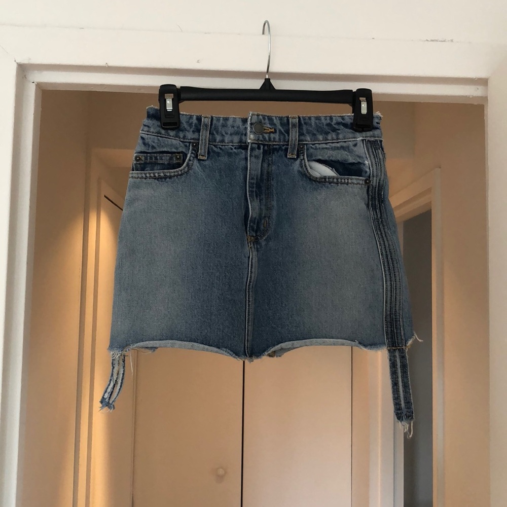 Carmar denim skirt